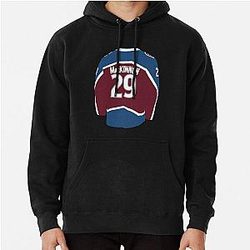 Nathan MacKinnon Jersey Pullover Hoodie