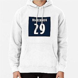 Nathan MacKinnon Blue Pullover Hoodie