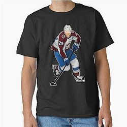 Nathan MacKinnon Play The Puck Classic T-Shirt