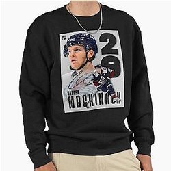 Nathan MacKinnon Poster Pullover Sweatshirt