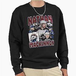 Nathan MacKinnon Vintage Pullover Sweatshirt