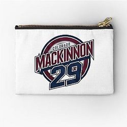 Nathan MacKinnon Colorado Avalanche Zipper Pouch