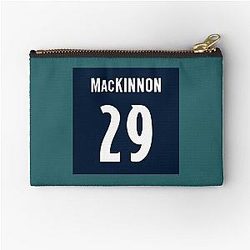 Nathan MacKinnon Blue Zipper Pouch