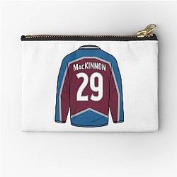 Nathan MacKinnon Colorado Jersey Pouch