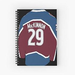Nathan Mackinnon Jersey Notebook