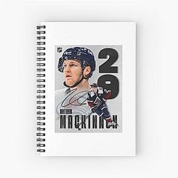 Nathan Mackinnon Spiral Notebook