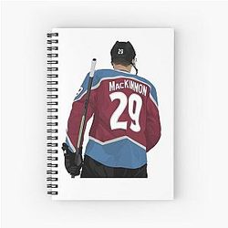 Nathan MacKinnon Spiral Notebook