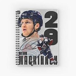 Nathan MacKinnon Spiral Notebook