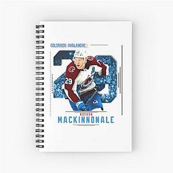 Nathan MacKinnon Ice Hockey Notebook