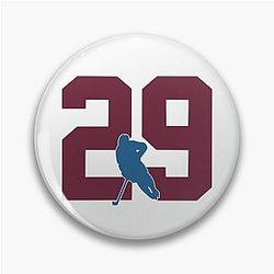 Nathan MacKinnon 29 Colorado Hockey Pin
