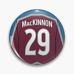Nathan MacKinnon Colorado Pin