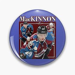 Nathan Mackinnon Retro Pin
