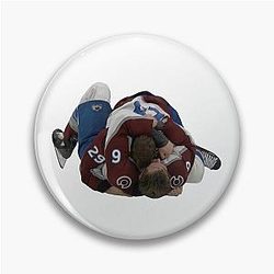 Nathan MacKinnon and Erik Johnson Pin