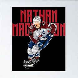 Nathan MacKinnon New Skates Poster
