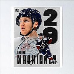 Nathan MacKinnon Poster
