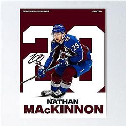 Nathan MacKinnon poster