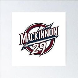 Nathan MacKinnon 29 Colorado Avalanche Poster