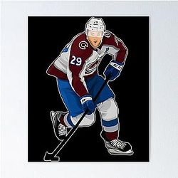 Nathan MacKinnon 29 Play Poster