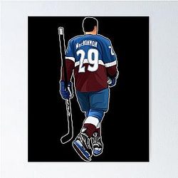 Nathan MacKinnon Walks Back the Poster