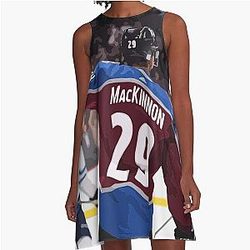 Nathan MacKinnon Jersey A Line Dress