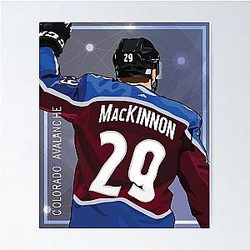 Colorado Hockey - Nathan MacKinnon Poster