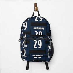 Nathan MacKinnon Blue Backpack