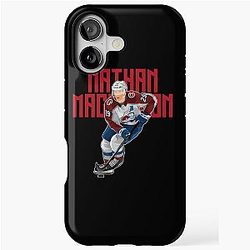 Nathan MacKinnon's New Skates Puck 29 iPhone Case