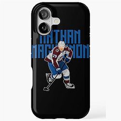 Nathan MacKinnon Plays the Puck 29 iPhone Tough Case
