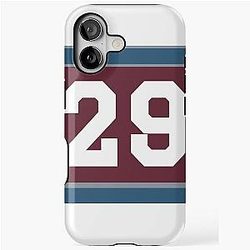 2024 Nathan MacKinnon Home Jersey Tough Case