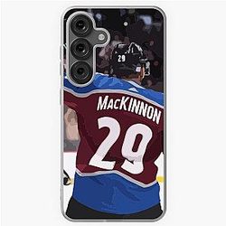 Nathan MacKinnon Jersey Painting Samsung Case