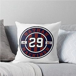 Nathan MacKinnon T-Shirts and Stickers Throw Pillow