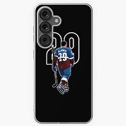 Nathan MacKinnon Colorado Number 29 for Samsung Galaxy Soft Case