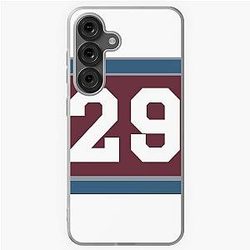 2024 Nathan MacKinnon Home Jersey Samsung Case