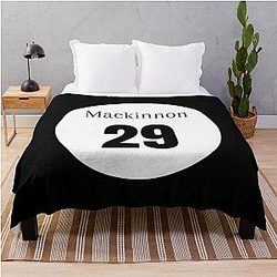 Nathan MacKinnon Throw Blanket