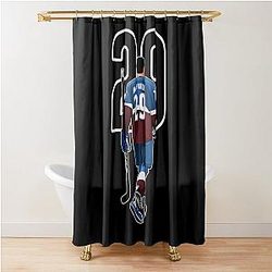 Nathan MacKinnon Colorado Number 29 Shower Curtain