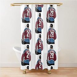 Nathan MacKinnon Shower Curtain