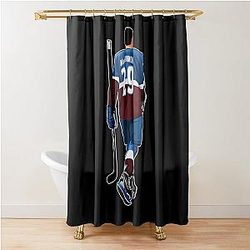 Nathan MacKinnon Walks Back Shower Curtain