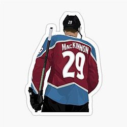 Nathan MacKinnon sticker