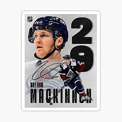 Nathan MacKinnon Poster Sticker