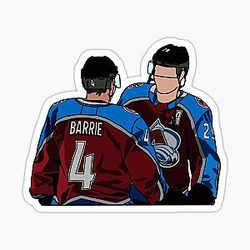 Tyson Barrie & Nathan MacKinnon Sticker