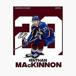Nathan MacKinnon Photographic Print