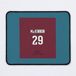Nathan MacKinnon 29 Number Top Mouse Pad