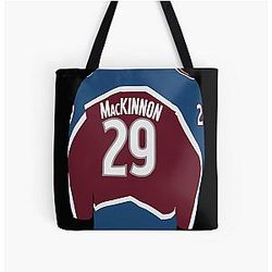 Nathan MacKinnon Jersey Tote Bag