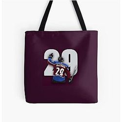 Nathan MacKinnon All Over Print Tote Bag