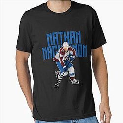 Nathan MacKinnon Plays the Puck 29 Bold Essential T-Shirt