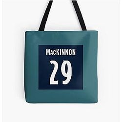 Nathan MacKinnon All Over Print Tote Bag