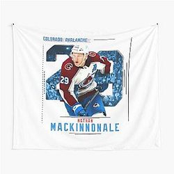 Nathan MacKinnon Ice Hockey Tapestry