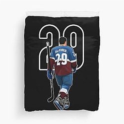 Nathan MacKinnon Colorado 29 Duvet Cover