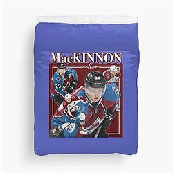 Nathan Mackinnon retro duvet cover