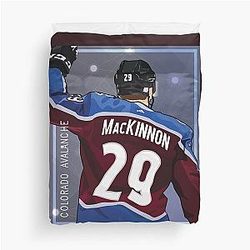 Colorado Hockey - Nathan MacKinnon Duvet Cover